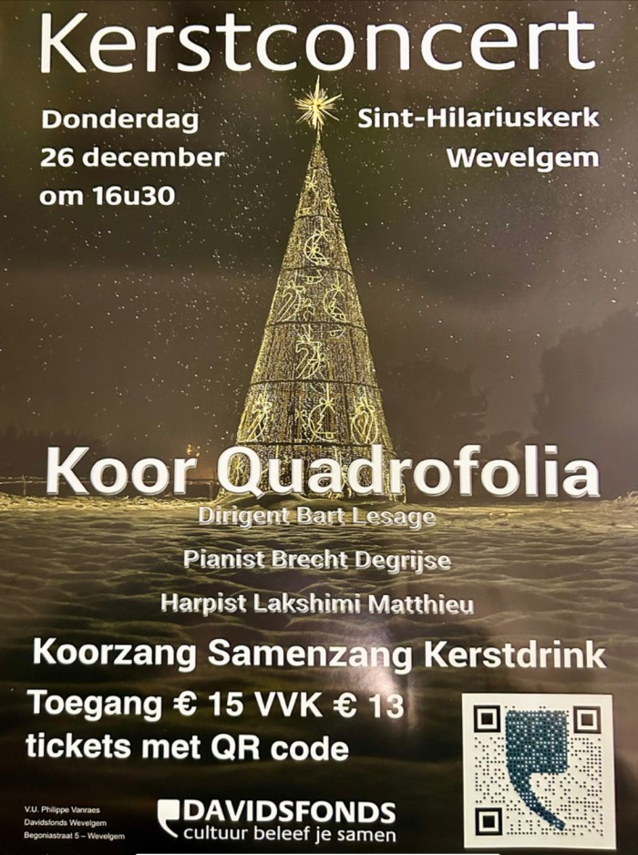 Kerstevent tekst