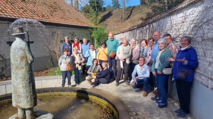 Cu-voet Fondation Folon & park Solvay