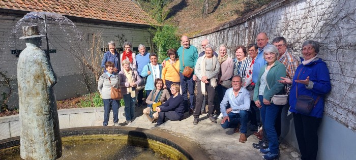 Fondation Folon groepsfoto