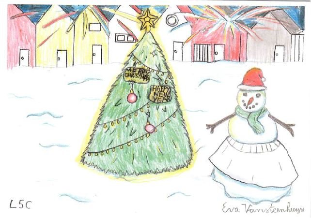 Kerstkaart 2024 Eva